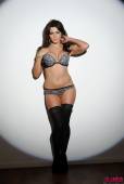 Kat Dee Black Lingerie With Stockings h6vjx1fih7
