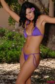 Sarah Longbottom Purple Bikini In The Garden-y6vkbd7lnf.jpg