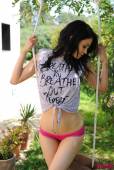 Sam Kellett Strips Naked From Her Top And Panties On The Swing 36vk5ots4g