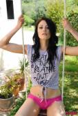 Sam Kellett Strips Naked From Her Top And Panties On The Swing 76vk5oe7lc