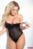Ashley Emma Black Bodysuit w6vkncsedy