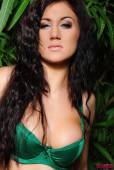 Charlene Nicholls Green Bikini o6vkk3eemn
