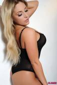 Ashley Emma Black Bodysuit s6vknb2izu