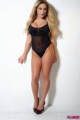 Ashley Emma Black Bodysuit j6vknauoax