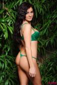 Charlene Nicholls Green Bikini w6vkk39c5v
