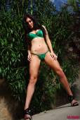 Charlene Nicholls Green Bikini v6vkk4izyl