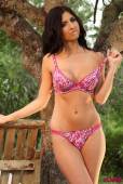 Isabella B Red Floral Bra And Thong 56vko256ku