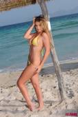 T J Yellow Bikini At Beach k6vkpu5u6e