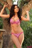 Isabella B Red Floral Bra And Thong f6vko14sme