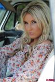 Rosy Obrien Floral Top With Denim Shorts e6vkxdgm6f