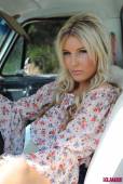 Rosy Obrien Floral Top With Denim Shorts s6vkxdfel2