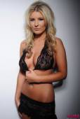 Rosy Obrien Black Lace Bra And Skirt m6vkuut02s