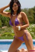Sarah Longbottom Purple Bikini 46vljpm1of