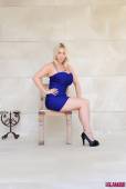 Lyla Ashby Stripping From Her Tight Blue Dress-46vlkmpbj5.jpg