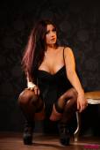 Hannah Jade Beers Strips From Her Black Bodysuit And Shows Her Stockings e6vl95bpif
