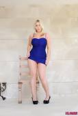 Lyla Ashby Stripping From Her Tight Blue Dress-n6vlknamoa.jpg