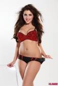 Emma Trott Red Bra And Black Panties t6vlnqkdu5