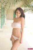 Lucy P Strips Nude From Her White Bikini And Shows Her Tan Lines y6vlnk0ktz