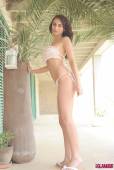 Lucy P Strips Nude From Her White Bikini And Shows Her Tan Lines i6vlnkrfmv