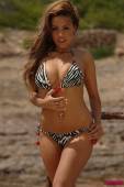 Chloe Saxon Zebra Bikini 16vlnc2huw