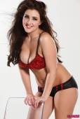 Emma Trott Red Bra And Black Panties k6vlnrdq3y