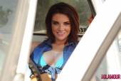 Emma Leigh Peels Off Her Denim Shirt With Little Shorts And Bikini-o6vmd8tbnt.jpg