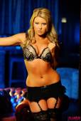 Holly H Black Lingerie With Stocking c6vmlo9sez