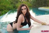 Harriet H Bursting Out Of Her Black Bikini 76vmmjs71f