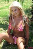Tye Thornton Floral Pink Bikini h6vmowchdz