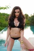 Harriet H Bursting Out Of Her Black Bikini 16vmmklk52
