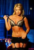 Holly H Black Lingerie With Stocking f6vmlpquhj