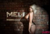 Melissa Debling Strips From Her Fishnet Bodysuit b6vmsd2slz