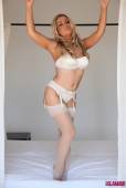 Brandy Brewer Stripping From Her White Lingerie s6vmthhz4y