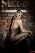 Melissa Debling Strips From Her Fishnet Bodysuit w6vmsdrjlj