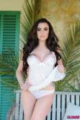 Harriet H Little White Lingerie With Thong 56vne0mj2g