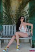 Harriet H Little White Lingerie With Thong 06vne1jsua