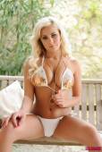 Beckiie Hague Stripping From Her Little White Bikini v6vn998ysz