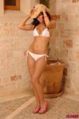 Sarah Longbottom White Flower Bikini 46vn265e7r