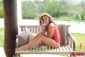 Geena Mullins Looks Hot In Her Pink Bra And Panties e6vofxvgih