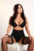 Hannah Jade Beers Black Lingerie And Stockings 36vowsutdl