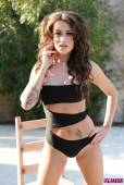 Becky Holt In Black With Killer Boots x6vouis0et