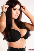 Hannah Jade Beers Black Lingerie And Stockings q6vowskdod