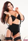 Hannah Jade Beers Black Lingerie And Stockings 06vowtmmh3