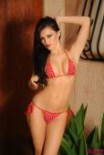 Gemma Massey Little Red Polka Dot Bikini q6vpfe0bfl