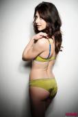 Natalie Taylor Cute Blue And Gold Lingerie a6vpc24fsj