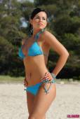 Sarah Longbottom Blue Bikini 56vp2appji