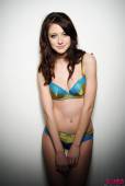 Natalie Taylor Cute Blue And Gold Lingerie h6vpc1vq1y