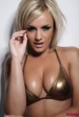 Amy Green Gold Bikini f6vpi2d2v0