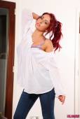 Sian Sayer Stripping From Her Top And Tight Denim Jeans-s6vpg0b2hw.jpg