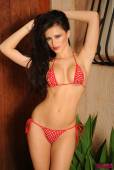 Gemma Massey Little Red Polka Dot Bikini 06vpfe3tuq
